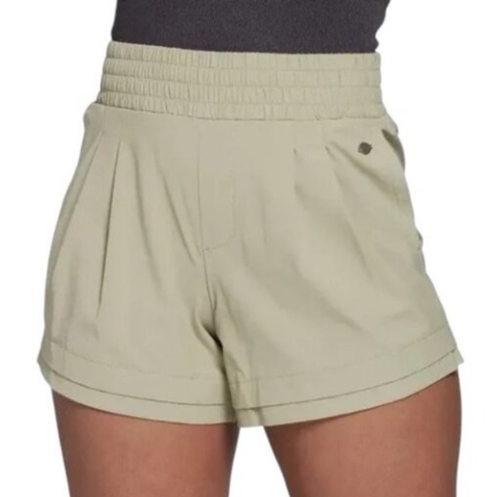 Calia Journey Collection High Rise Nyluxe Double Layer Hem Active Shorts Sz XL